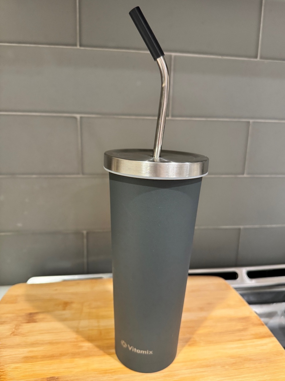 Vitamix Stainless Tumbler & Straw - 24 oz